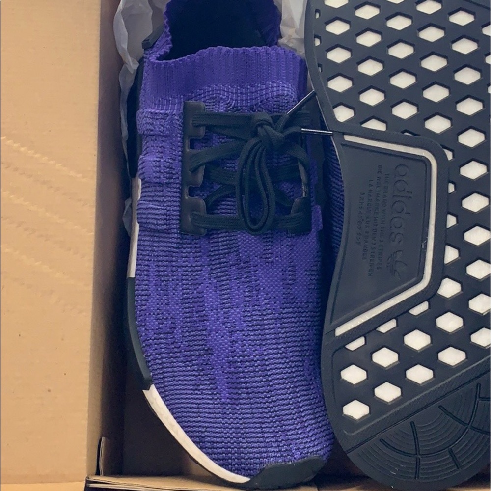 New men’s adidas nmd sz 9 in box w tags nib - Picture 5 of 5